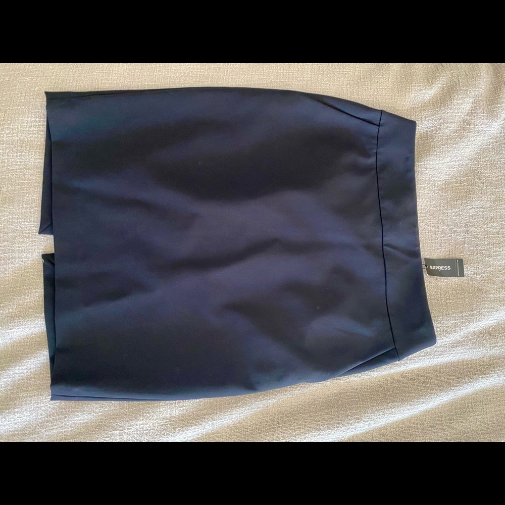 Black Express Pencil Skirt with Pockets